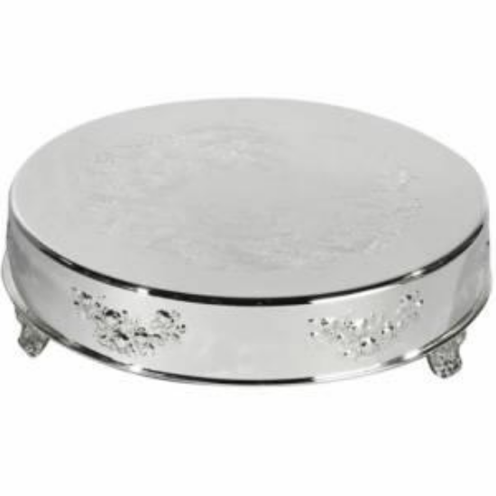 Picture of CAKE STAND SILVER PLATEAU 18"