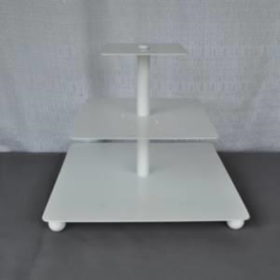 Picture of CUPCAKE STAND WHITE 3T 