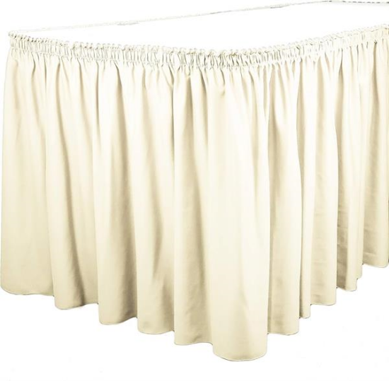 Picture of TABLE SKIRT 21FT IVORY