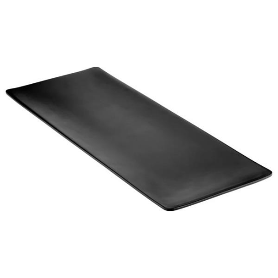 Picture of TRAY PLASTIC BLACK SERVER 20x7"