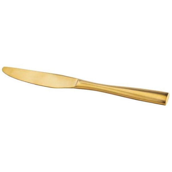 Picture of GOLD MANHATTEN DINNER KNIFE