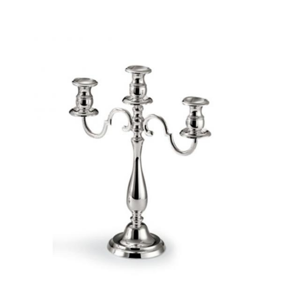 Picture of NICKEL 16" 3 LT CANDELABRA