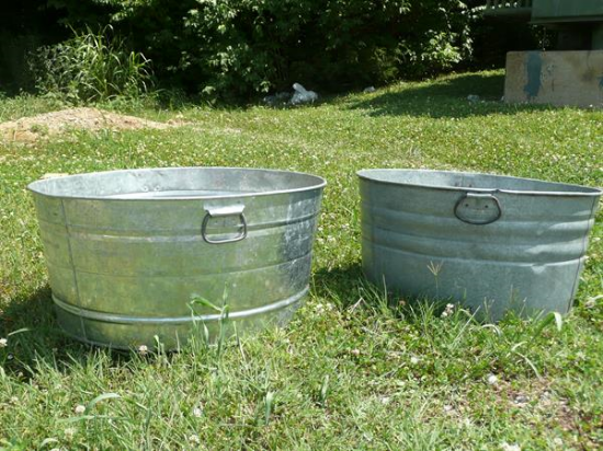 Picture of GALVANIZED TUBS LG 18GAL