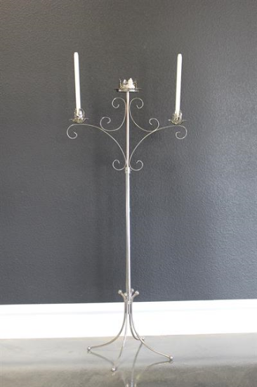 Picture of NICKEL UNITY CANDELABRA