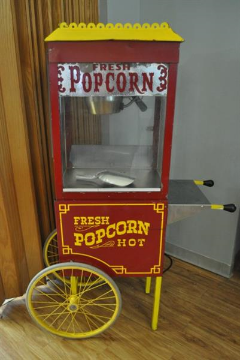 Picture of POPCORN CART RED