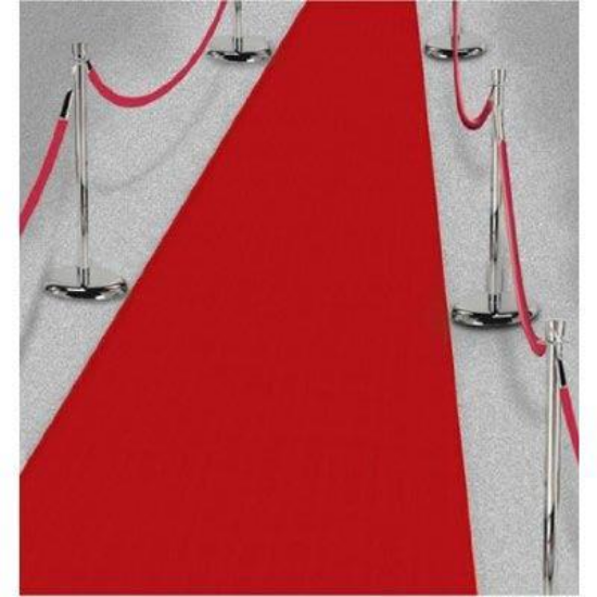 Picture of CARPET RUNNER 25x5' RED
