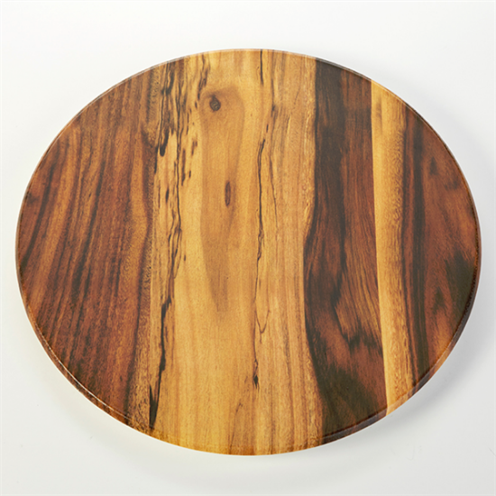 Picture of TRAY PLASTIC WOOD RD 17"